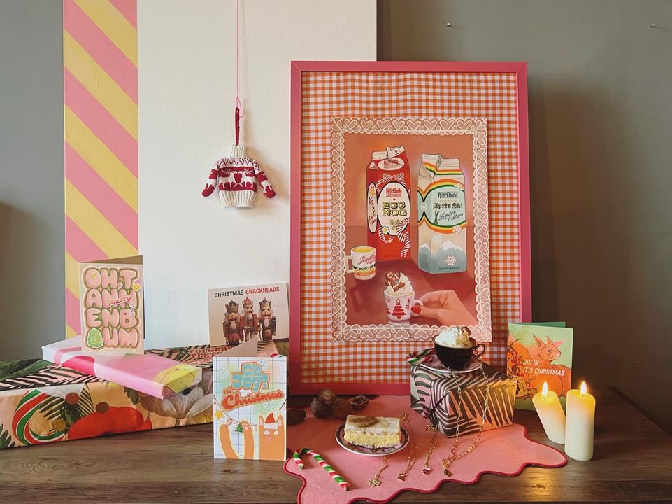 picture of Decoration-Orange-Textile-Interior design-Pink-Creative arts-Tableware-Candle-Event-807544218050508