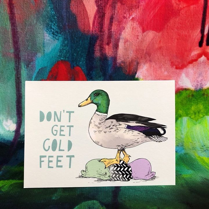 picture of Duck-Bird-Water bird-Mallard-Ducks, geese and swans-Waterfowl-Illustration-Art-Adaptation-1264283203732829