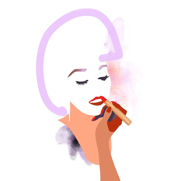 picture of Face-Nose-Cartoon-Lip-Beauty-Illustration-Cheek-Smoking-Art-1567293733431773