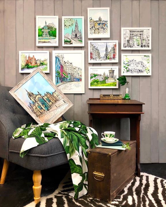 picture of Furniture-Green-Room-Interior design-Table-Shelf-Desk-Living room-House-1422501931244288