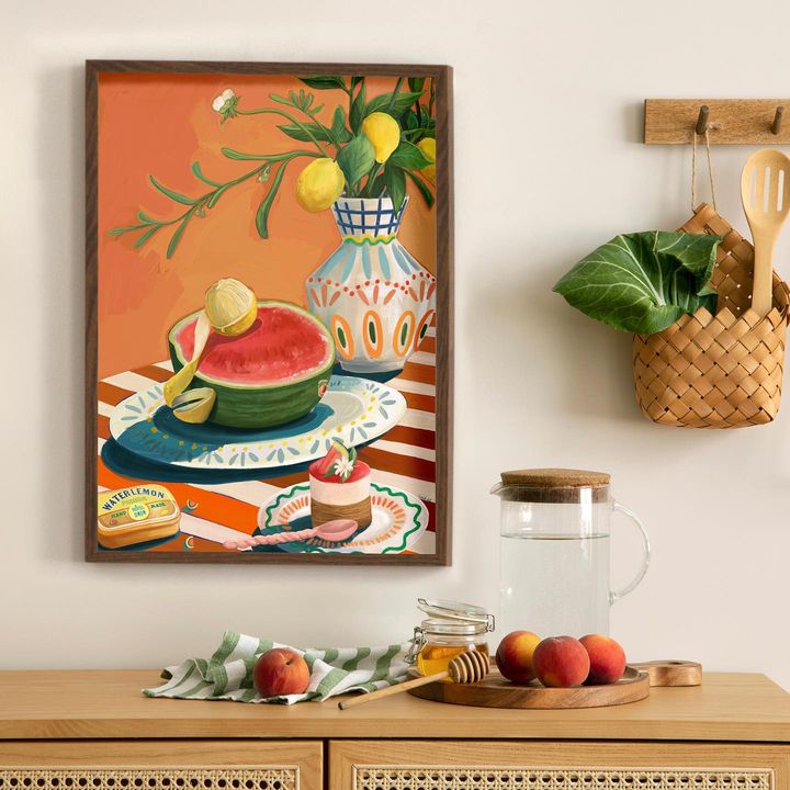 picture of Orange-Textile-Dishware-Tableware-Interior design-Wood-Recipe-Art-Serveware-729813509156913