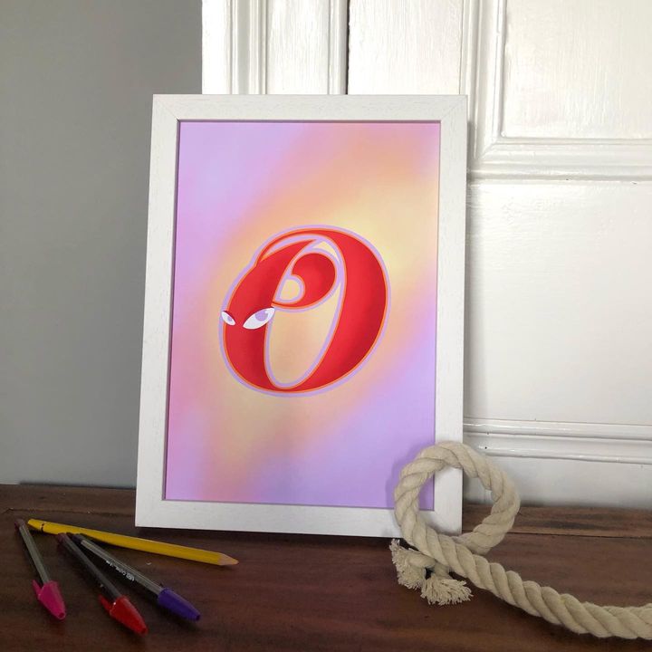 picture of Paint-Wood-Rectangle-Office supplies-Font-Art-Magenta-Writing implement-Circle-2016614958499646