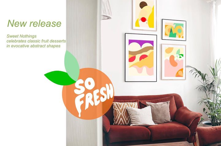 picture of Plant-Furniture-Picture frame-Product-Wall sticker-Orange-Interior design-Yellow-Houseplant-1840195366141607