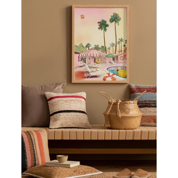 picture of Property-Furniture-Wood-Textile-Rectangle-Pillow-Interior design-Comfort-Orange-679724527499145
